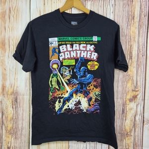 Marvel Comics Group Black Panther T-Shirt Size Medium
